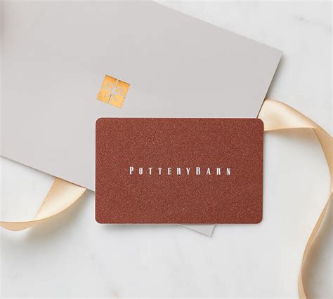 pottery barn gift card deduction.